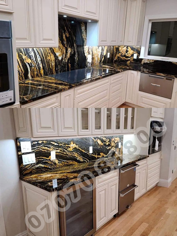 Đá Granite Titanium Gold - Ảnh 6