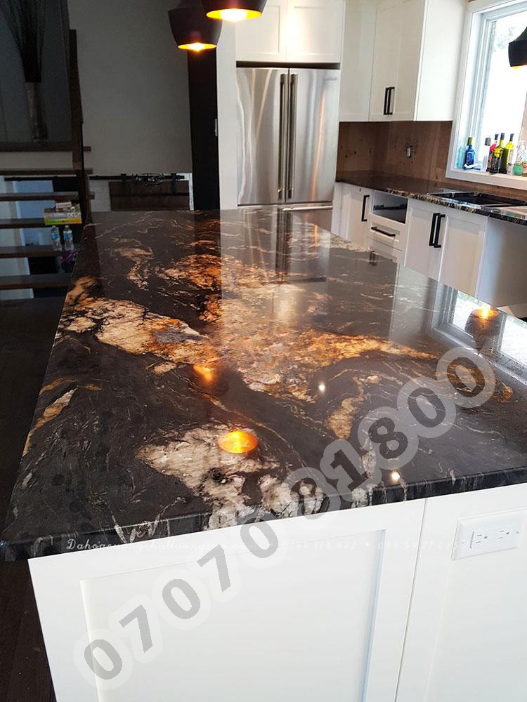 Đá Granite Titanium Gold - Ảnh 9