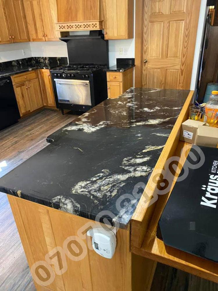 Đá Granite Titanium Gold - Ảnh 10