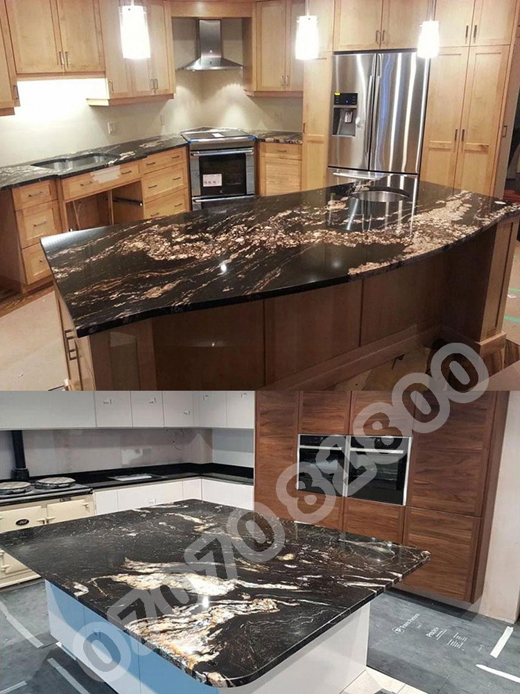 Đá Granite Titanium Gold - Ảnh 12