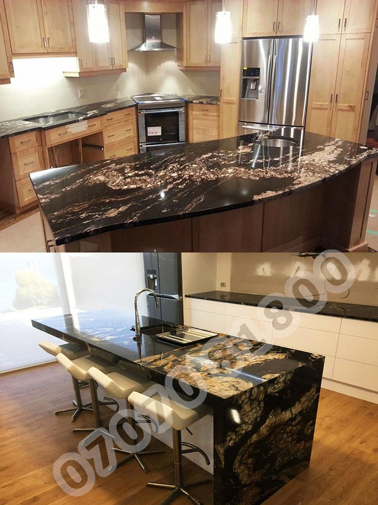 Đá Granite Titanium Gold - Ảnh 13