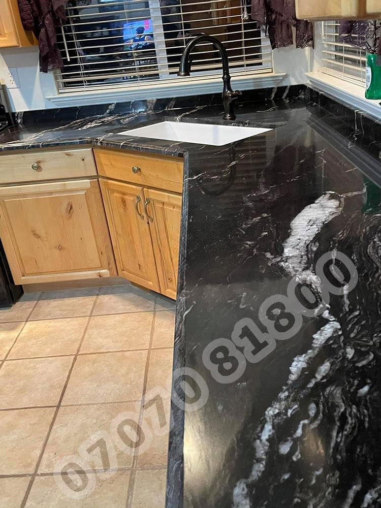 Đá Granite Titanium Gold - Ảnh 14