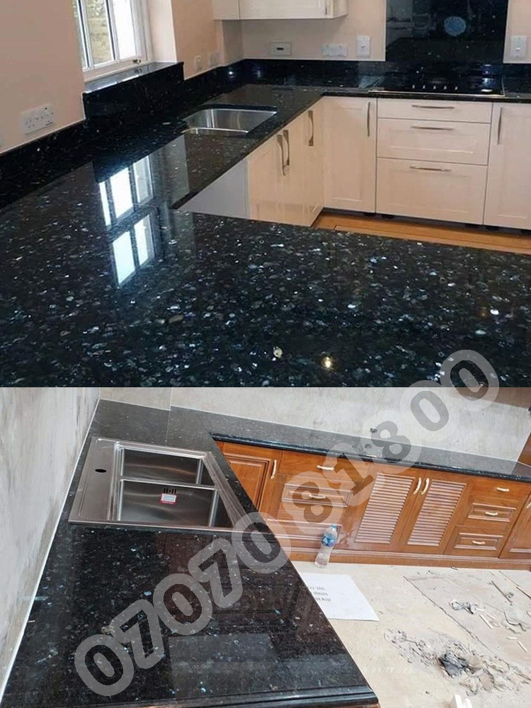 Đá Granite Xà Cừ Đen - Ảnh 15