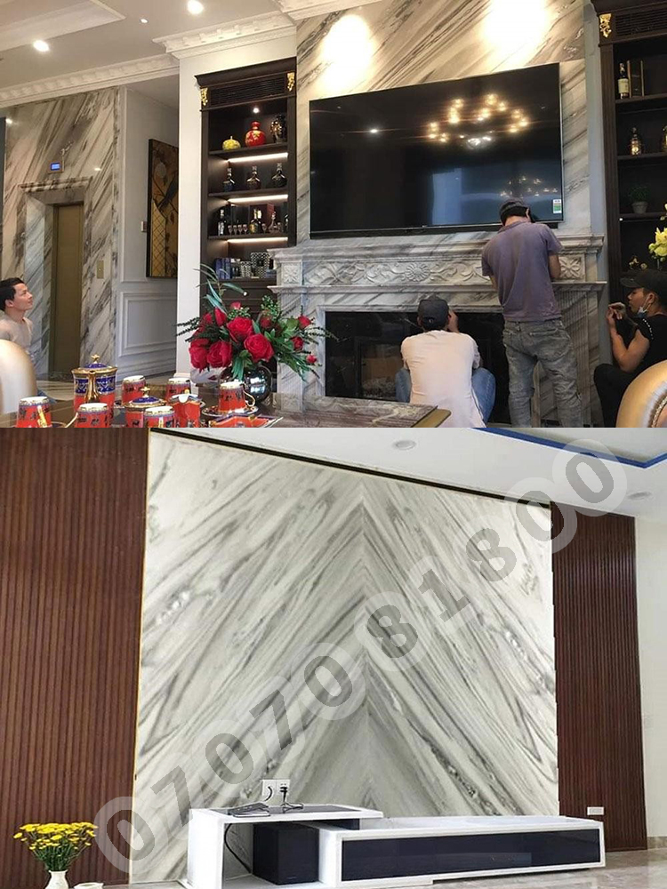Đá Granite Trắng Vân Gỗ Thủy Tinh - Ảnh 11