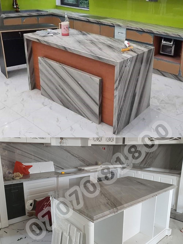 Đá Granite Trắng Vân Gỗ Thủy Tinh - Ảnh 6