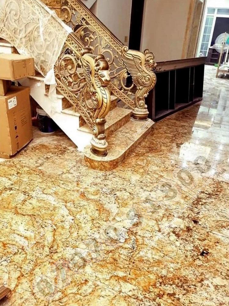 Đá Granite Vàng Brazil Solarius - Ảnh 7