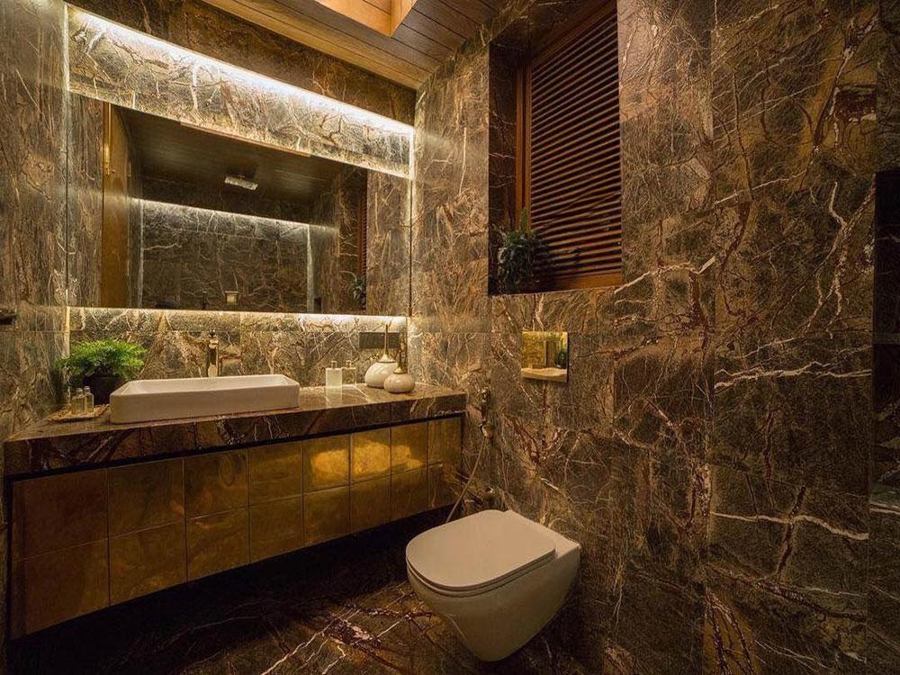 Đá Marble Nâu Rừng Mưa (Rainforest Brown) - Ảnh 2