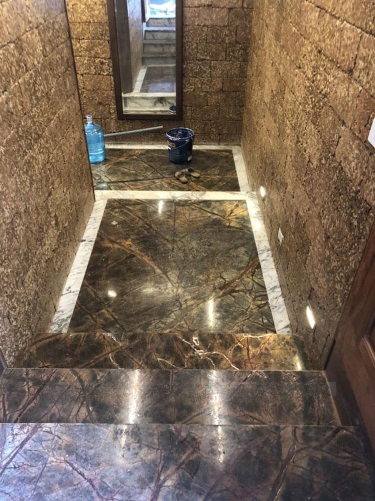 Đá Marble Nâu Rừng Mưa (Rainforest Brown) - Ảnh 23