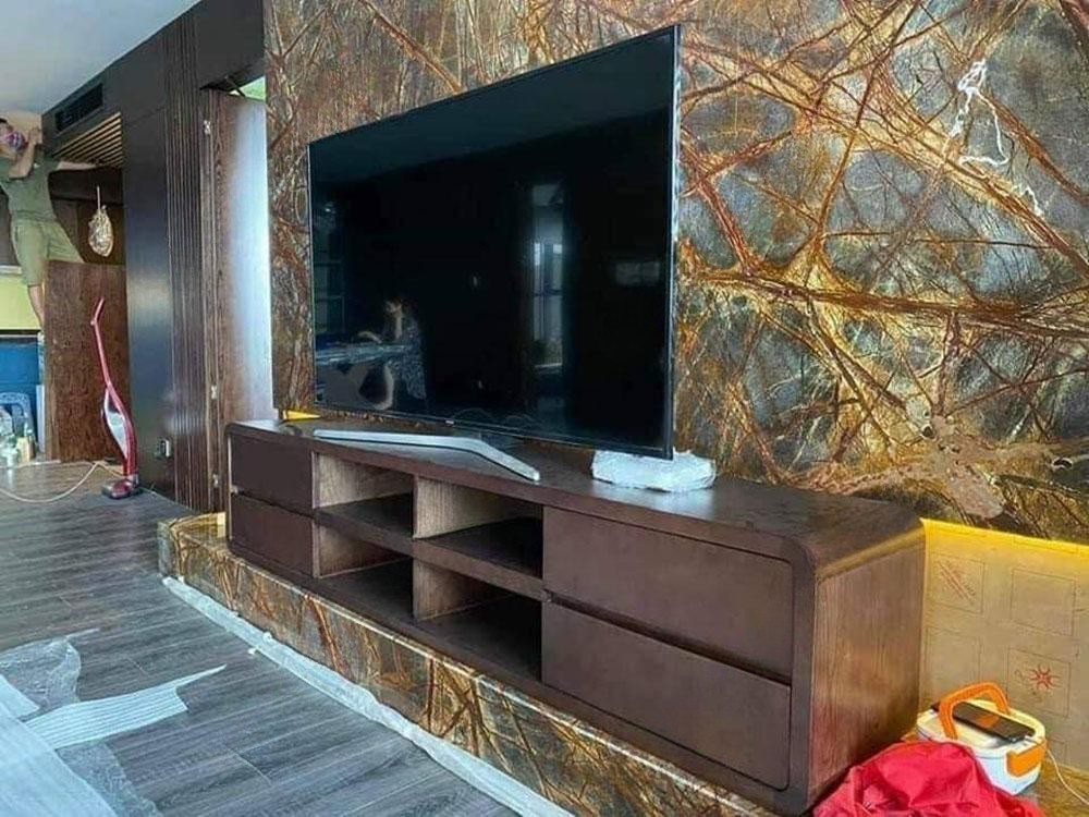 Đá Marble Nâu Rừng Mưa (Rainforest Brown) - Ảnh 11