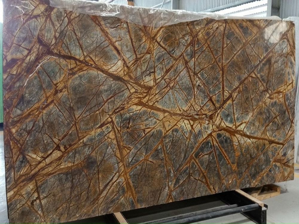 Đá Marble Nâu Rừng Mưa (Rainforest Brown) - Ảnh 10