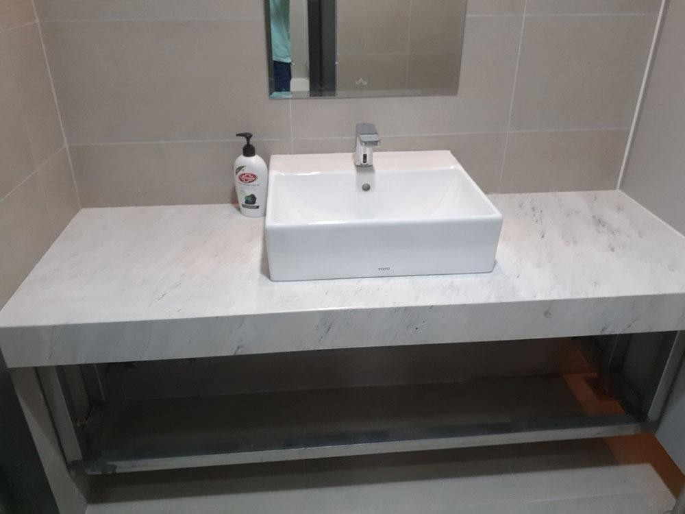 Đá Marble Trắng Polaris Hy Lạp - Ảnh 11