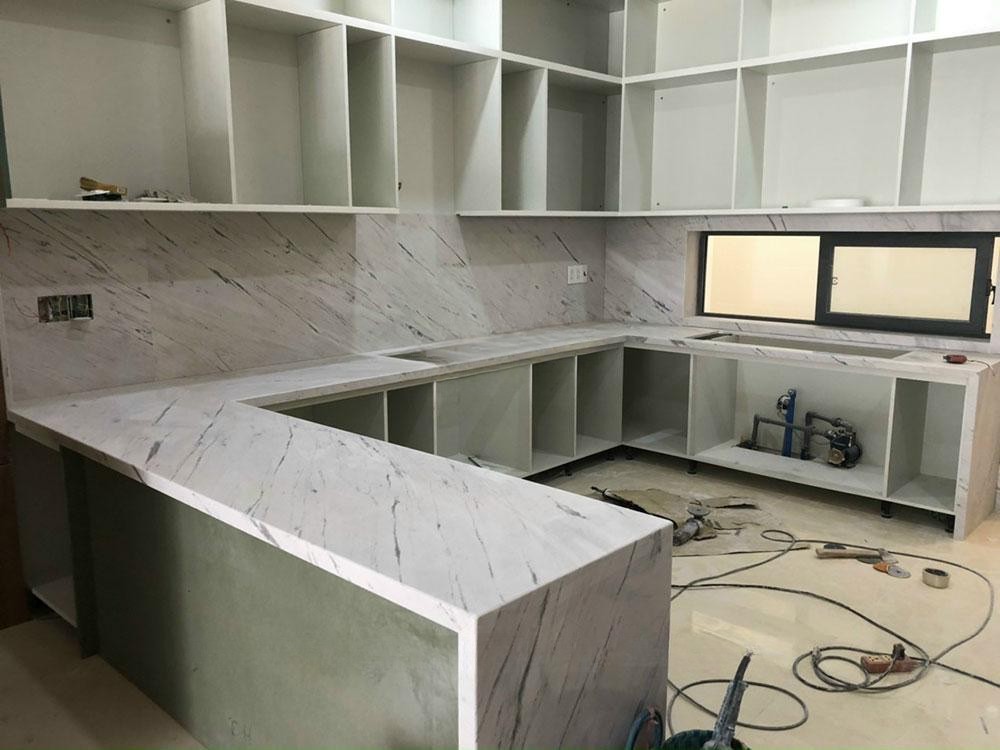 Đá Marble Trắng Polaris Hy Lạp - Ảnh 13