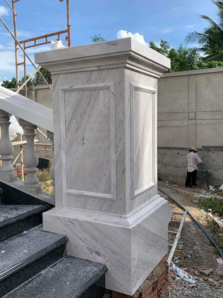 Đá Marble Trắng Polaris Hy Lạp - Ảnh 18