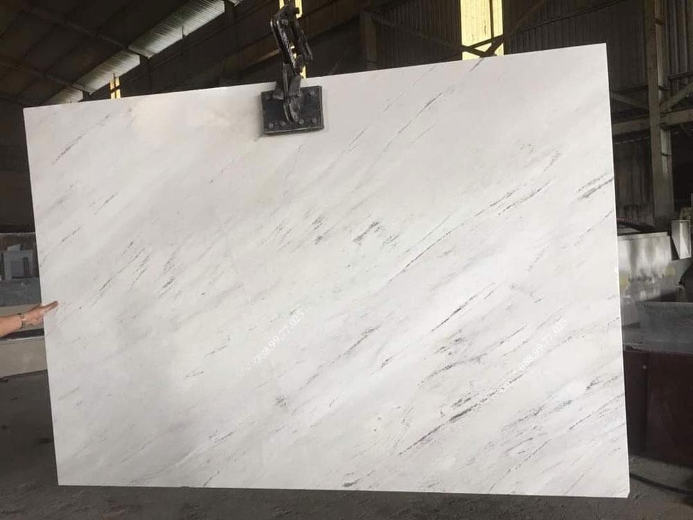 Đá Marble Trắng Polaris Hy Lạp - Ảnh 7