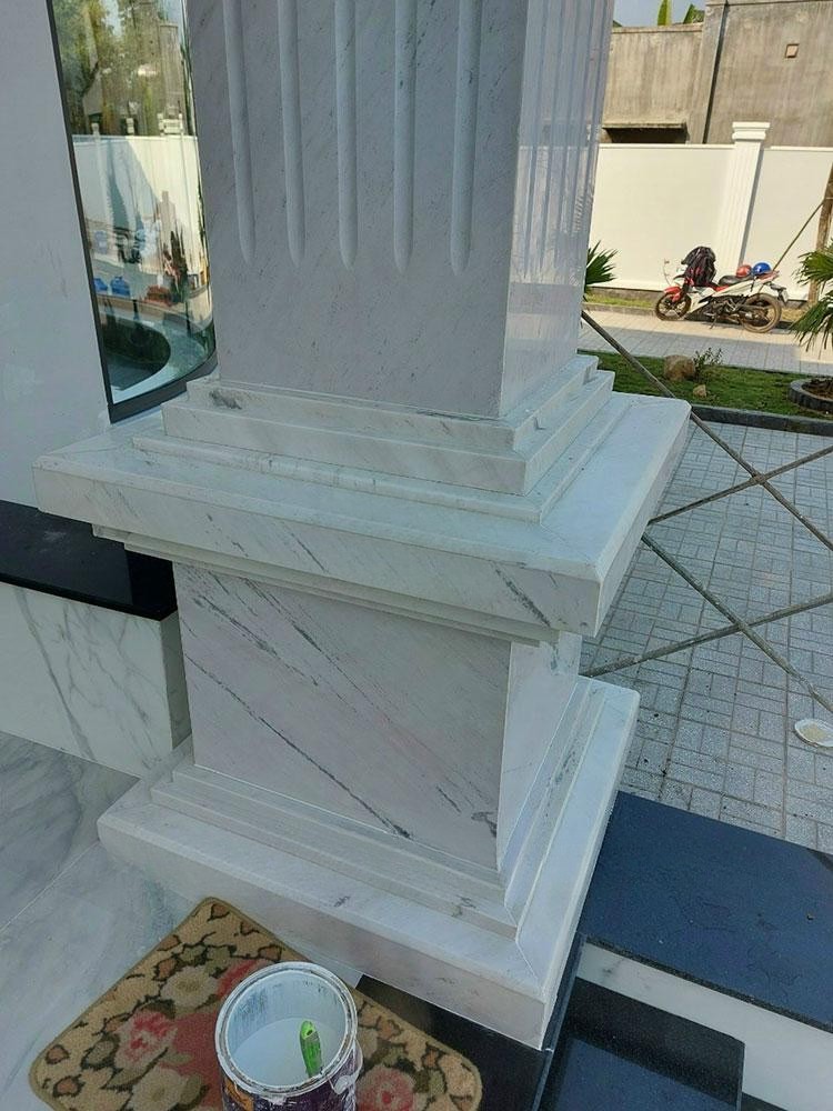 Đá Marble Trắng Polaris Hy Lạp - Ảnh 21