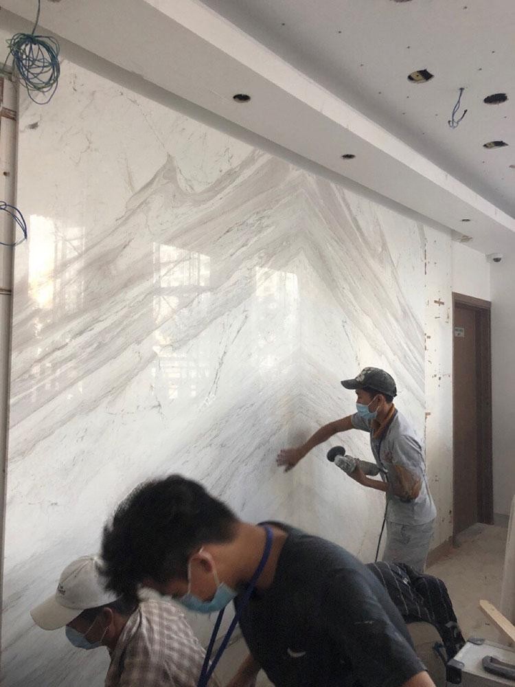 Đá Marble Trắng Volakas - Ảnh 57
