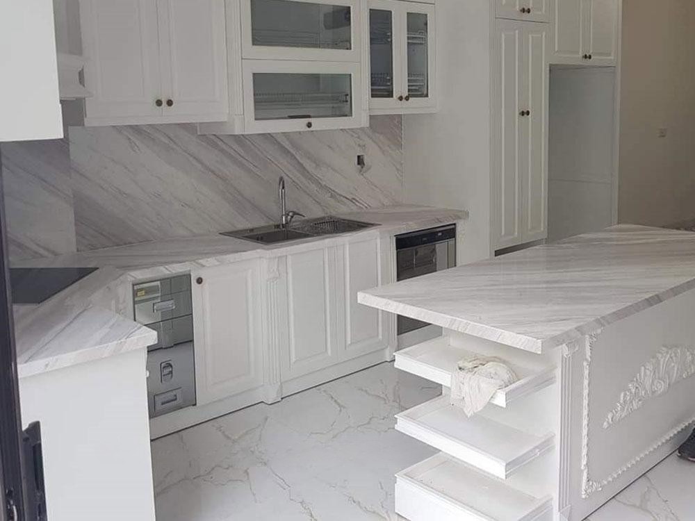 Đá Marble Trắng Volakas - Ảnh 28
