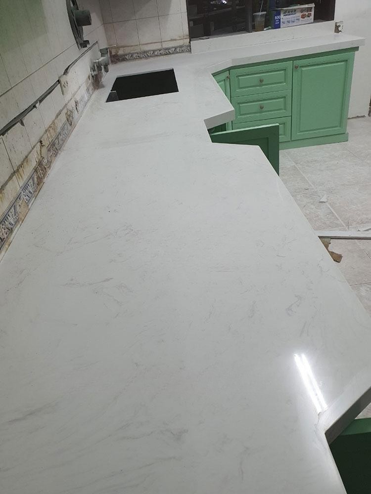 Đá Nhân Tạo Trắng Moca Vân – Trắng Nha Sỹ - Ảnh 18
