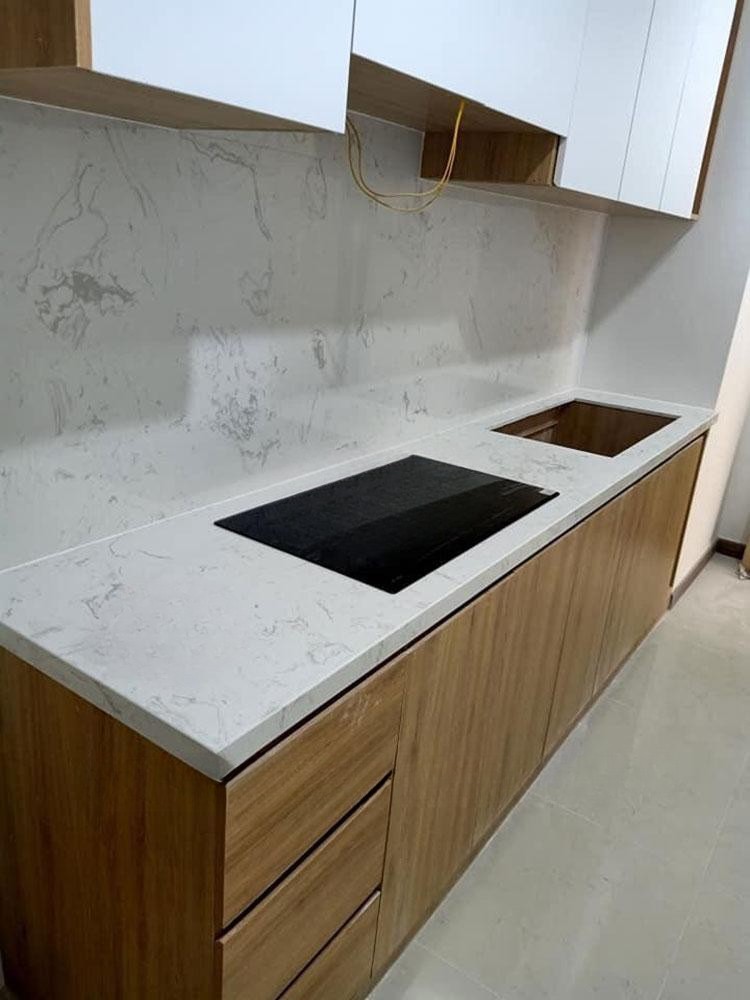 Đá Nhân Tạo Trắng Moca Vân – Trắng Nha Sỹ - Ảnh 23