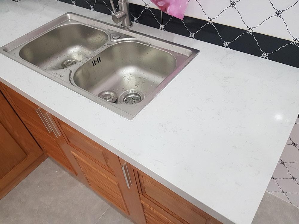 Đá Nhân Tạo Trắng Moca Vân – Trắng Nha Sỹ - Ảnh 5