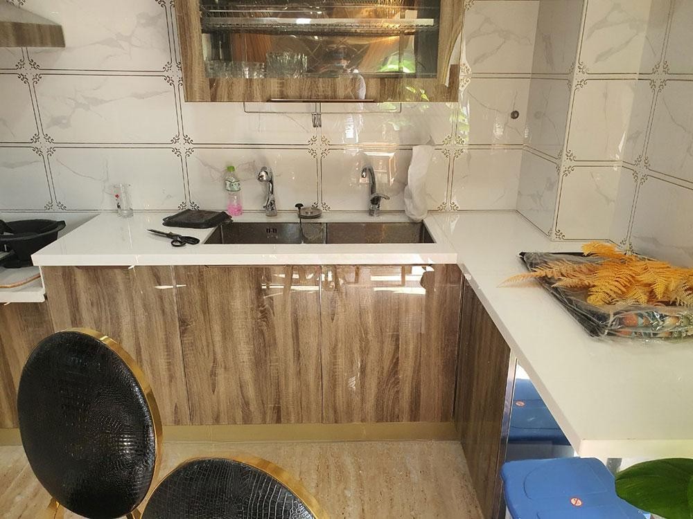 Đá Nhân Tạo Trắng Sứ Ý - Ảnh 3