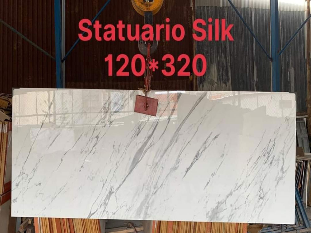 Đá Nung Kết – LMS08 (Statuario Silk) - Ảnh 3