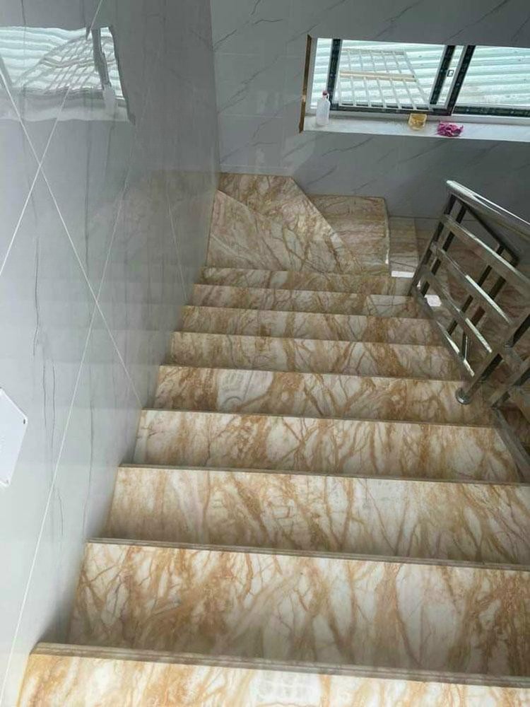 Đá Xuyên Sáng Vàng Vân Rễ Cây – Golden Onyx - Ảnh 38