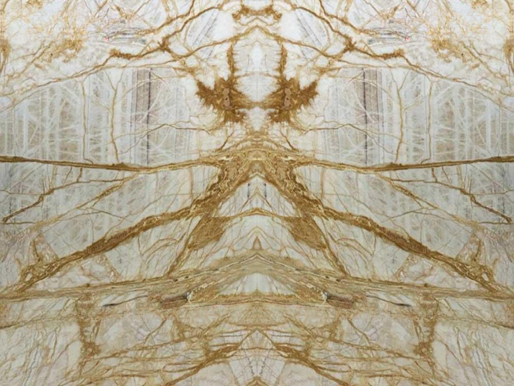 Đá Xuyên Sáng Vàng Vân Rễ Cây – Golden Onyx