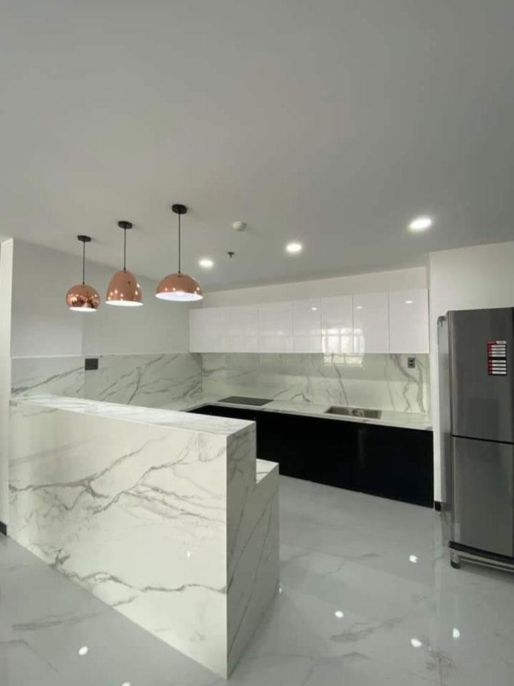 Đá Nhân Tạo Trắng Sứ Vân - Ảnh 26