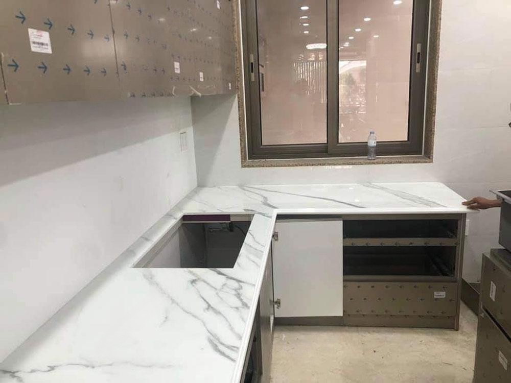Đá Nhân Tạo Trắng Sứ Vân - Ảnh 14