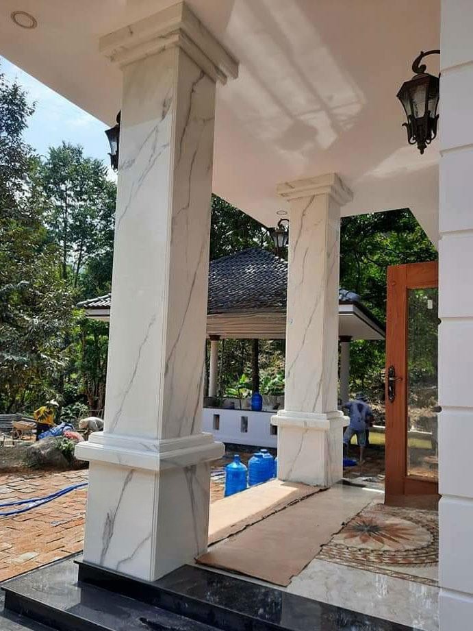 Đá Nhân Tạo Trắng Sứ Vân - Ảnh 33