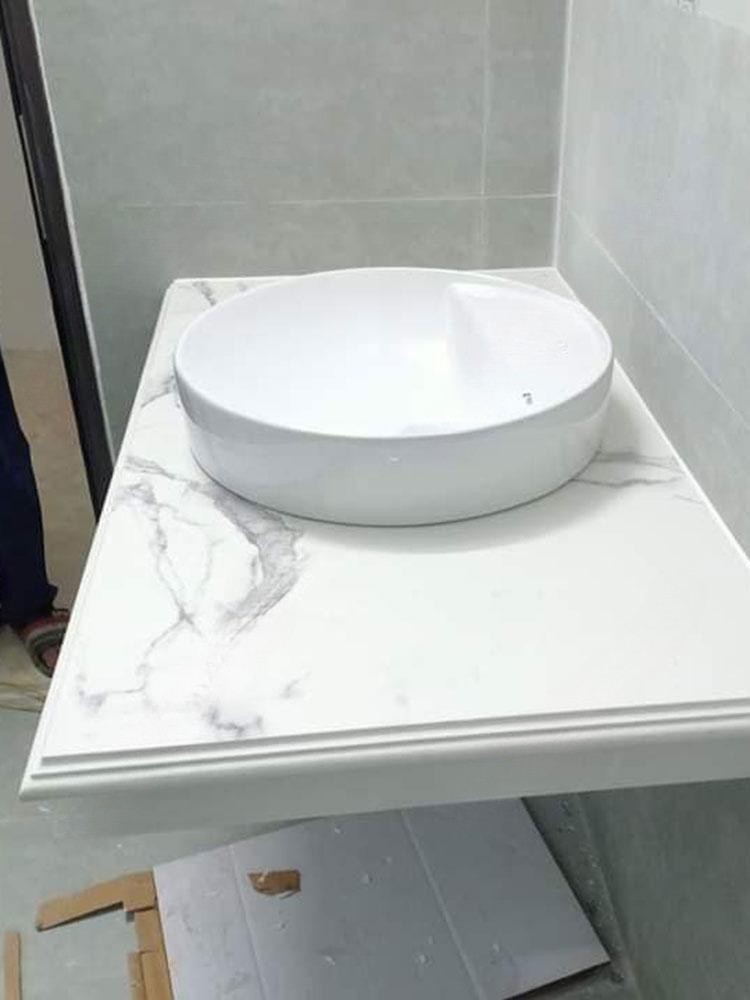Đá Nhân Tạo Trắng Sứ Vân - Ảnh 36