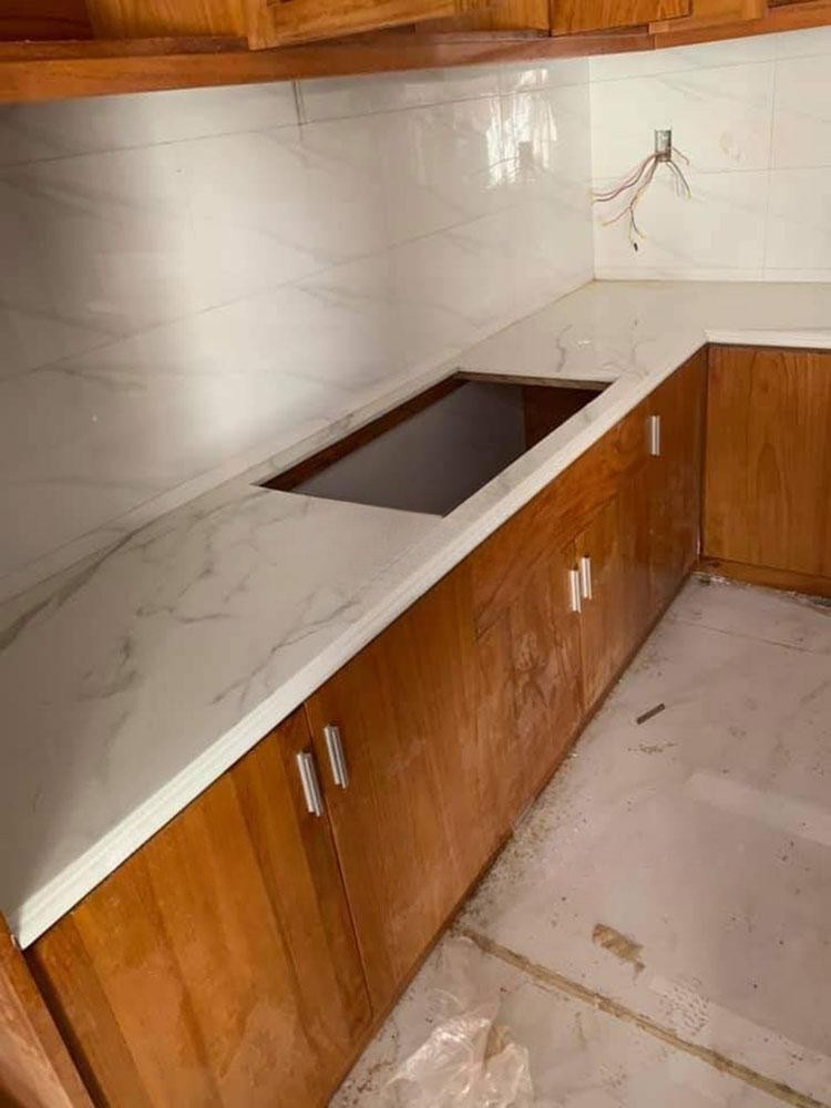 Đá Nhân Tạo Trắng Sứ Vân - Ảnh 42