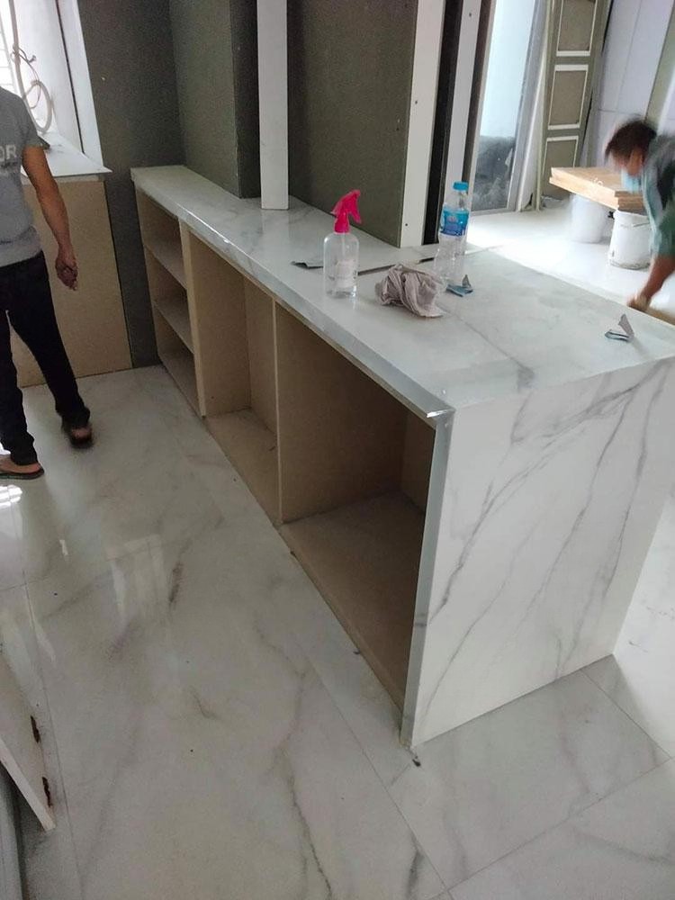 Đá Nhân Tạo Trắng Sứ Vân - Ảnh 54