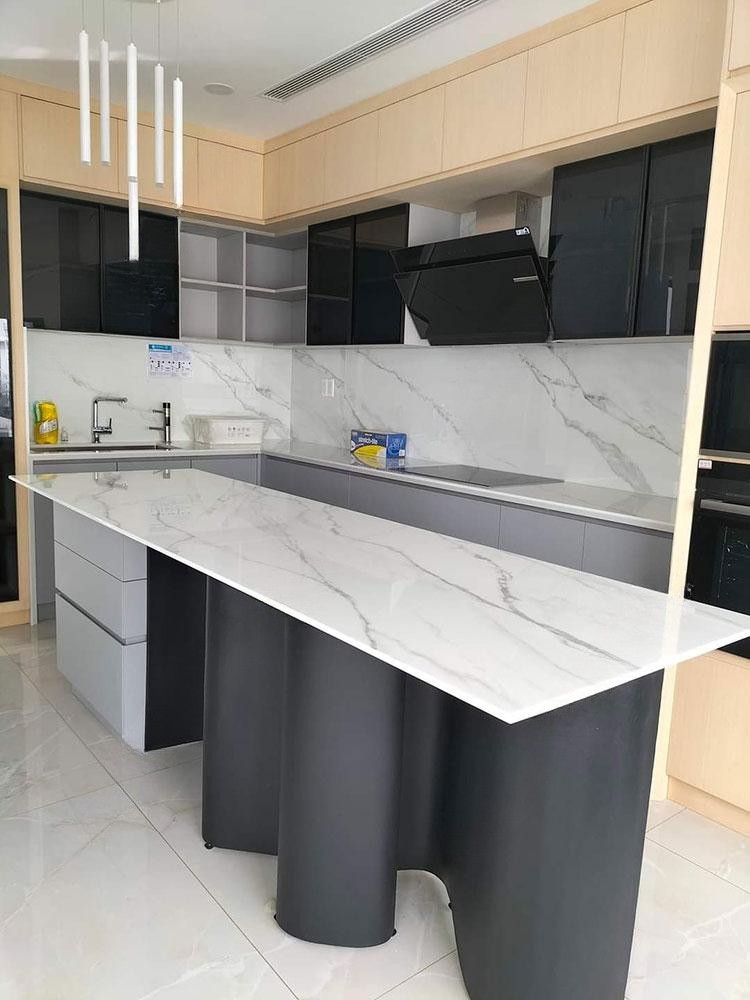 Đá Nhân Tạo Trắng Sứ Vân - Ảnh 21